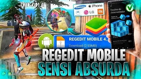 Regedit Free Fire - Ios/Iphone - Sem Risco De Ban - DFG