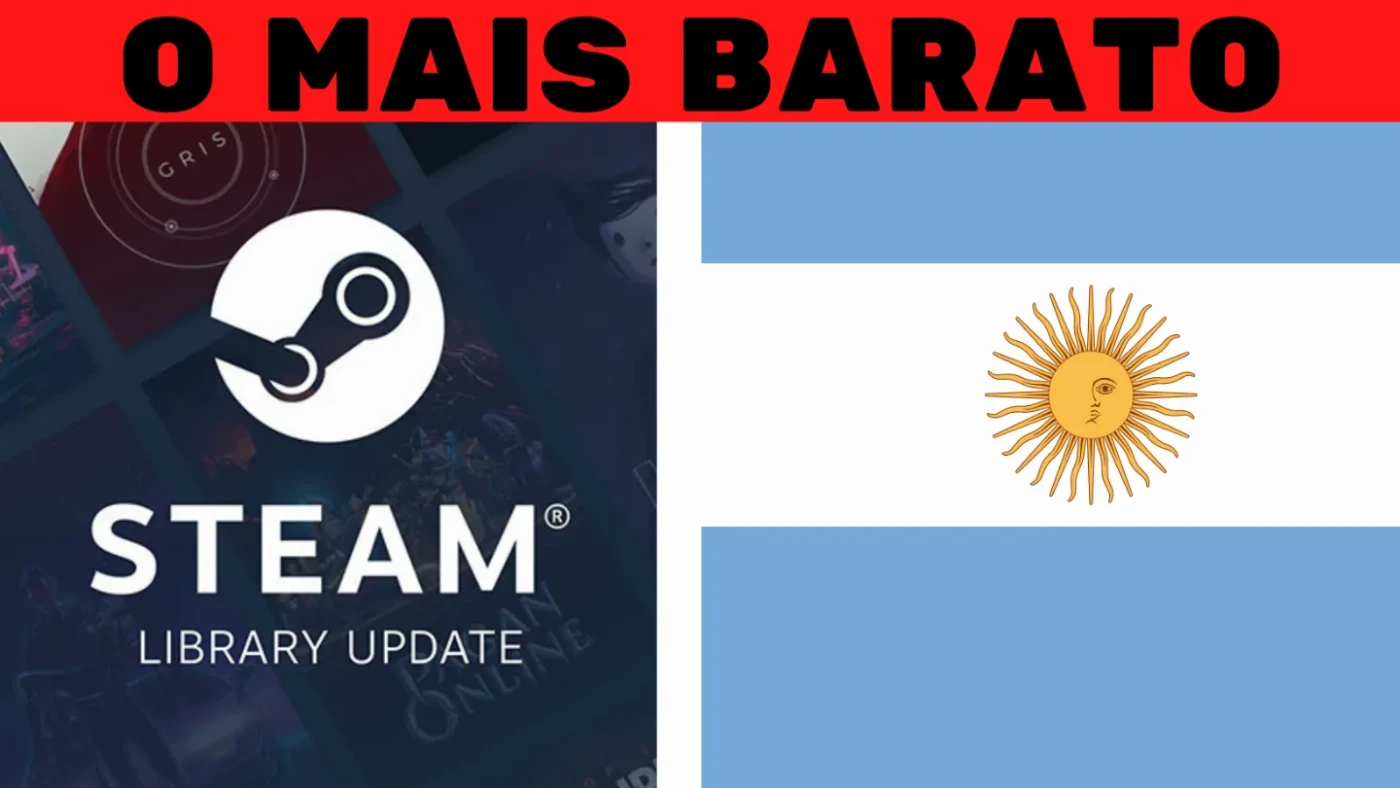 Conta Steam Argentina - Jogos Muito Mais Baratos - DFG