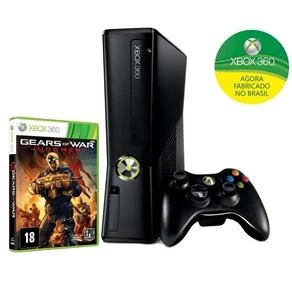 Xbox 360 4Gb + Jogo Gears Of War Judgement - DFG