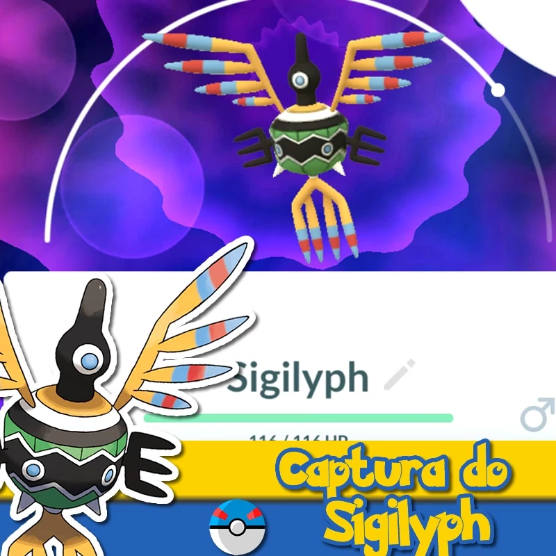 Captura De Pokemon Lendário - Giratina 4 Geração - Pokemon Go - DFG