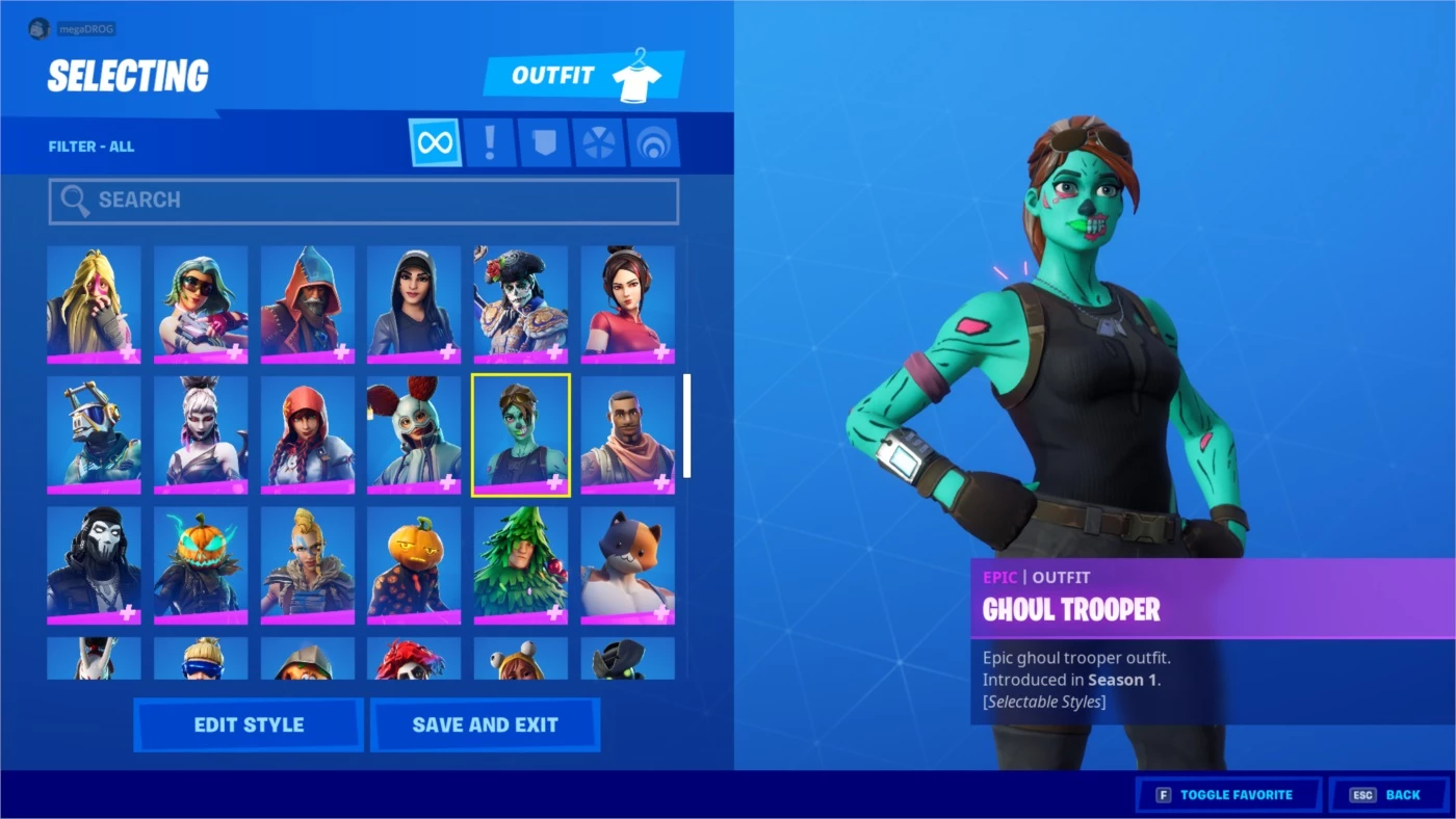 Fortnite > Vendo conta fortnite 157 skin, 120 picaretas.