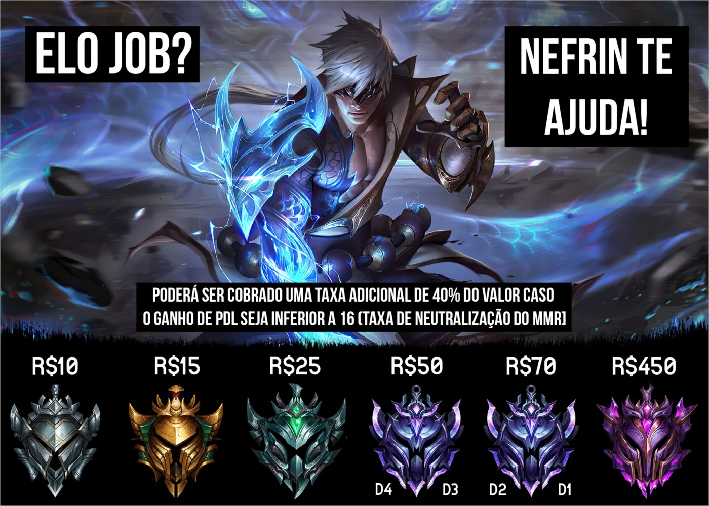 Elojob League Of Legends Lol - DFG