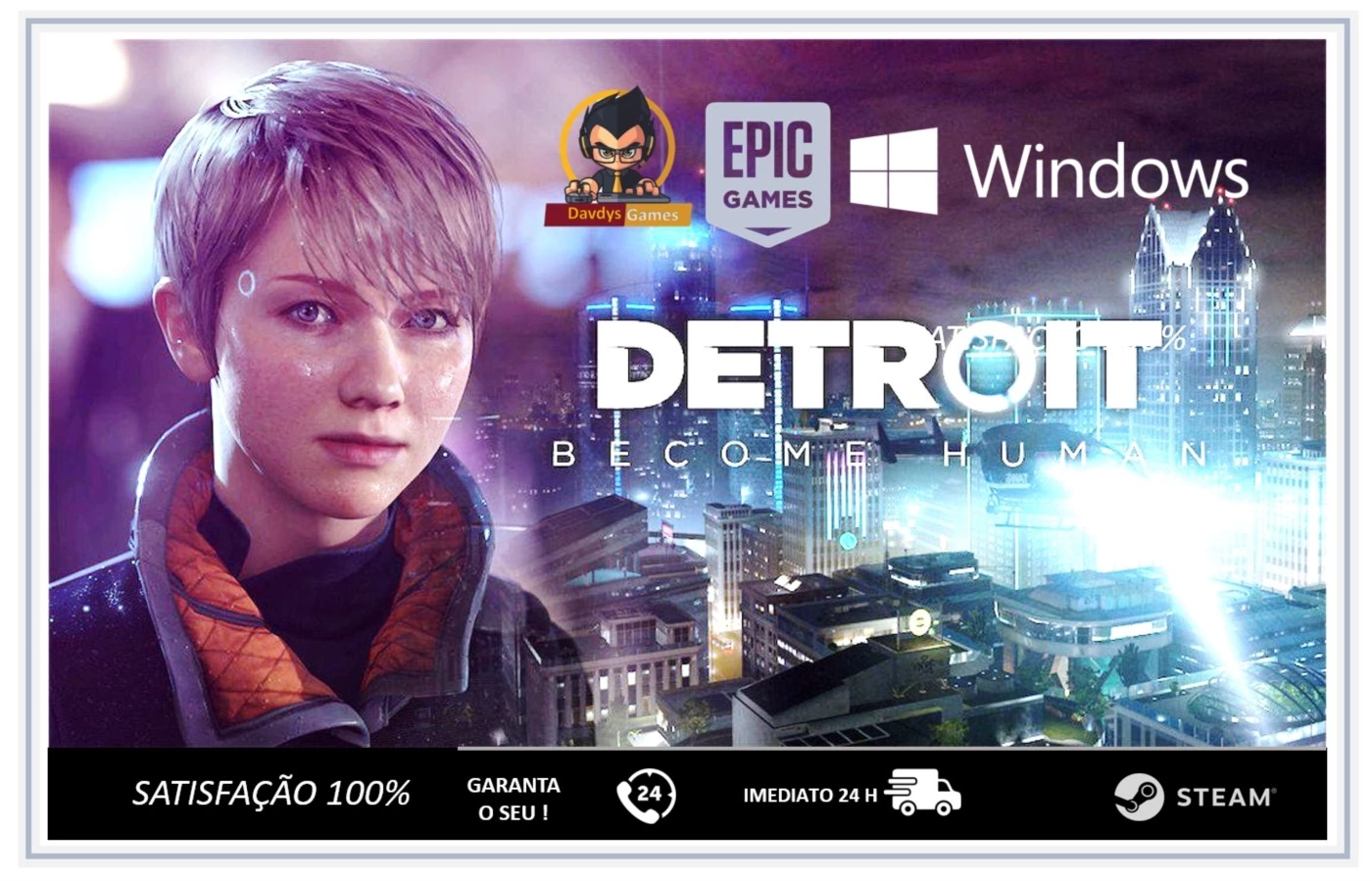 Detroit: Become Human, PC Steam Jogo