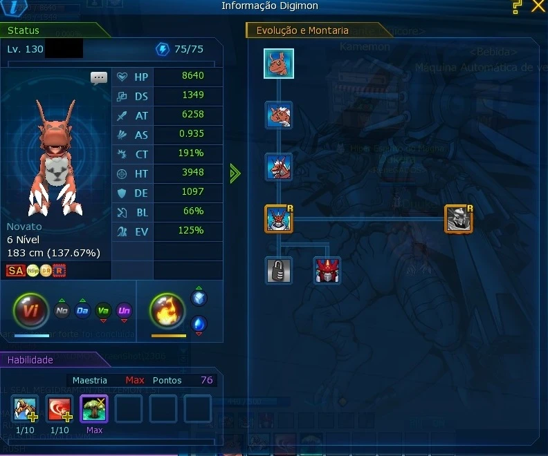 Vendo Conta Mid Game - Digimon Masters Online Dmo - DFG