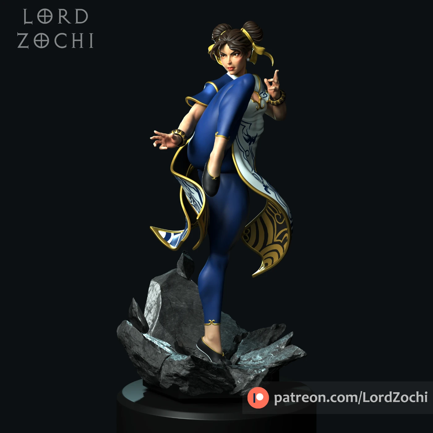 Lord Zochi - Chun Li Street Fighter Stl 3D - Others - DFG