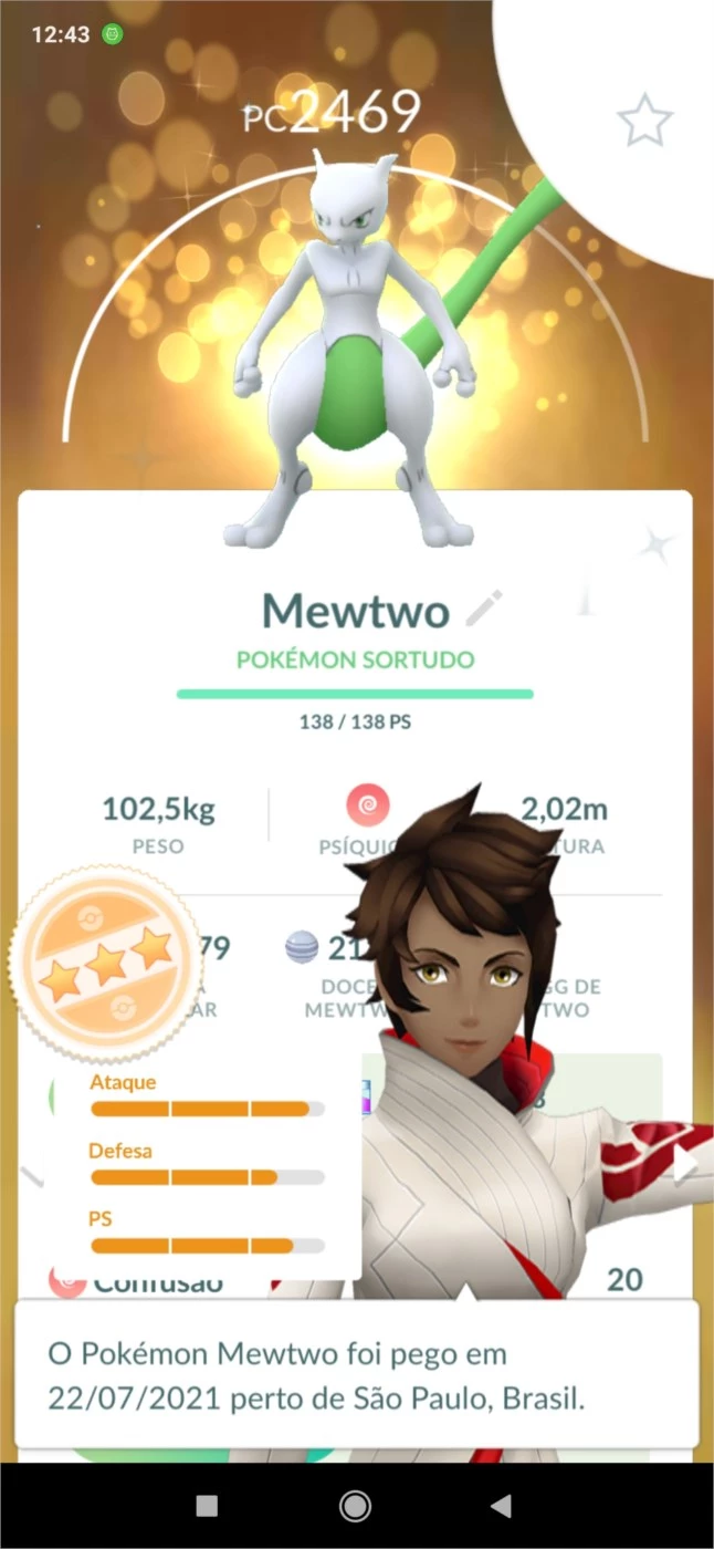 Pokémon Go Nível 40 Com Rayquaza Shiny 100% - Pokemon Go - DFG