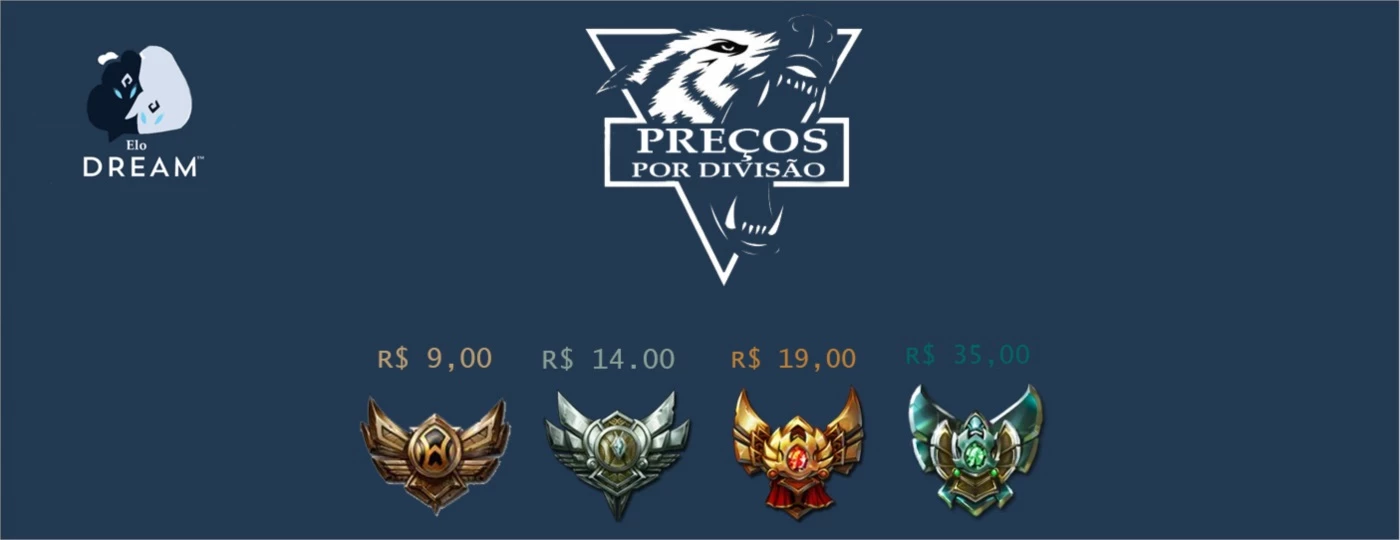 High elo job - Barato e de confiança - Rápido e seguro - ELOJOB