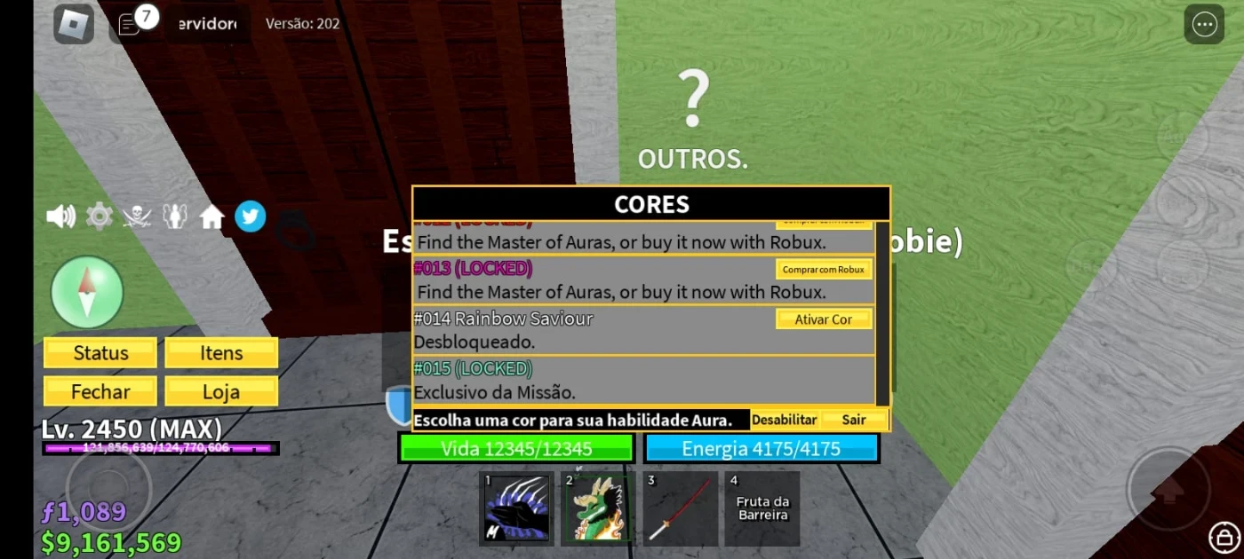 Conta Roblox: Conta Blox Fruits, Wistéria Entre Outros - DFG