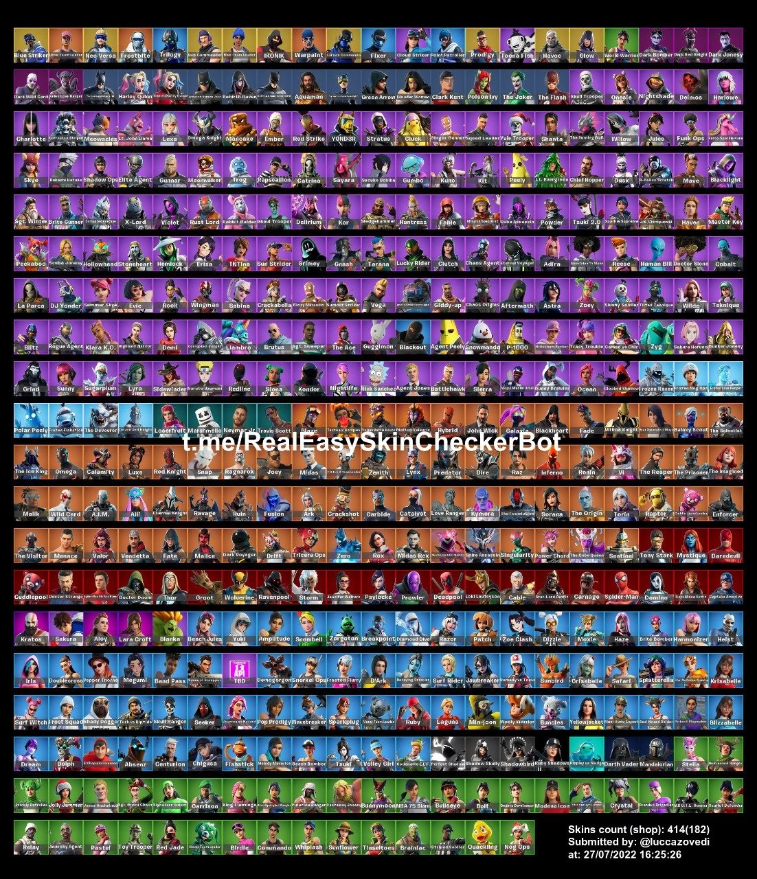 FORTNITE CONTA RARA + 400 SKINS + 270 - Fortnite - Contas Fortnite