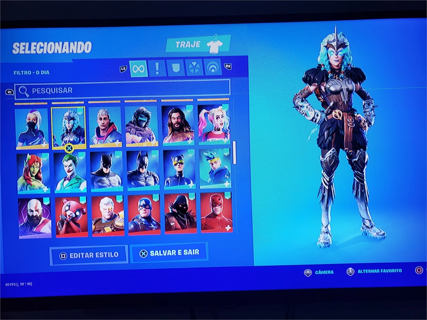 Conta Fortnite(Ps4) - DFG