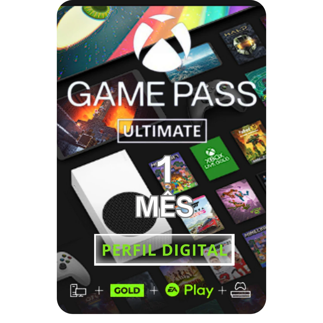 xbox game pass ultimate 1 mes 25 digitos - Videogames
