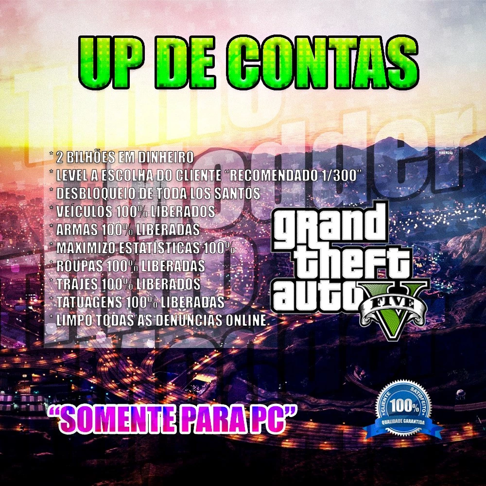 Conta Mod Gta V Ps3 - Playstation - DFG