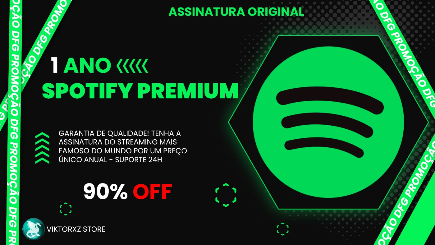 Spotify Premium 365 Dias - (Na Sua Conta) - Assinaturas E Premium - DFG