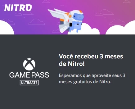 Discord Nitro oferece 2 meses de graça do Xbox Game Pass Ultimate