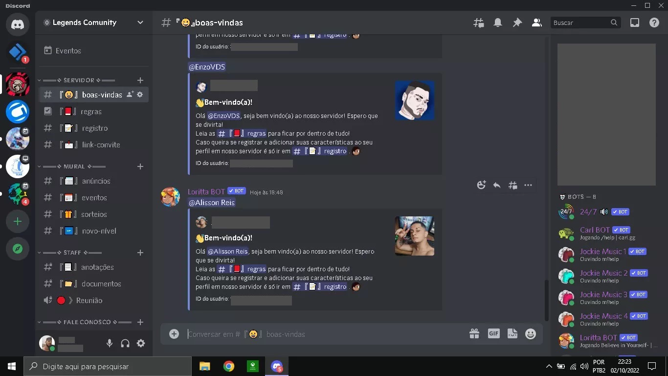 Servidor Avançado No Discord - Others - DFG