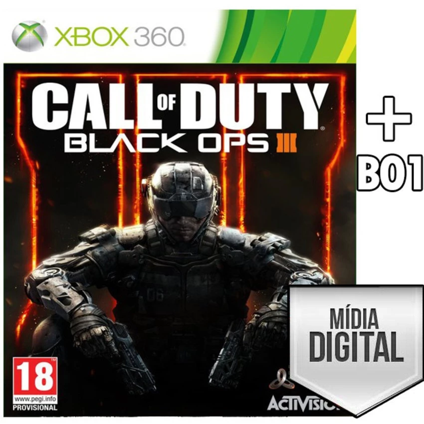 Call Of Duty Black Ops 2 Xbox 360 Original (Mídia Digital) – Games