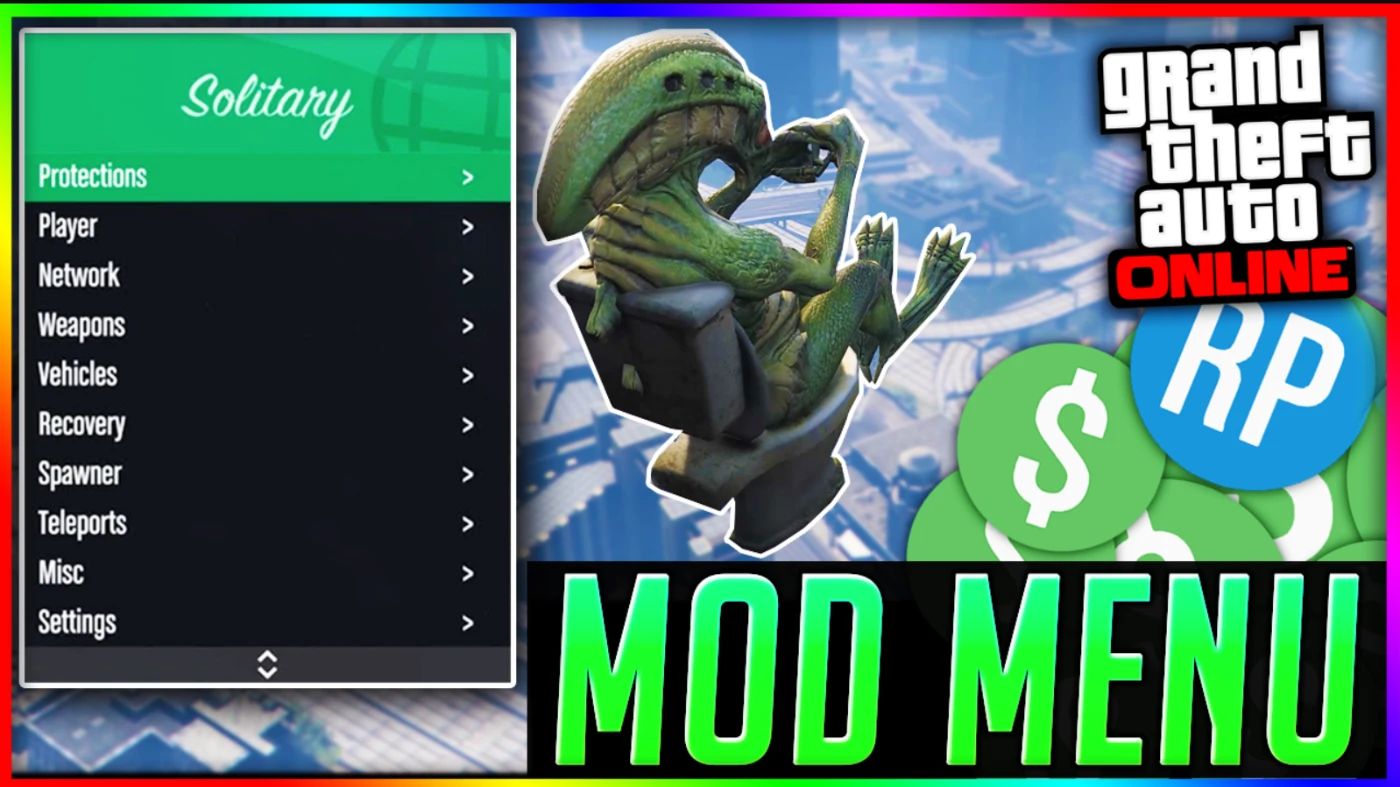 GTA 5 ONLINE FREE MOD MENU 