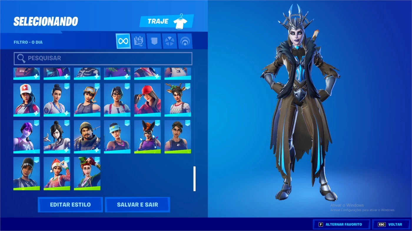 Conta Fortnite Fundador +300 Skins - DFG