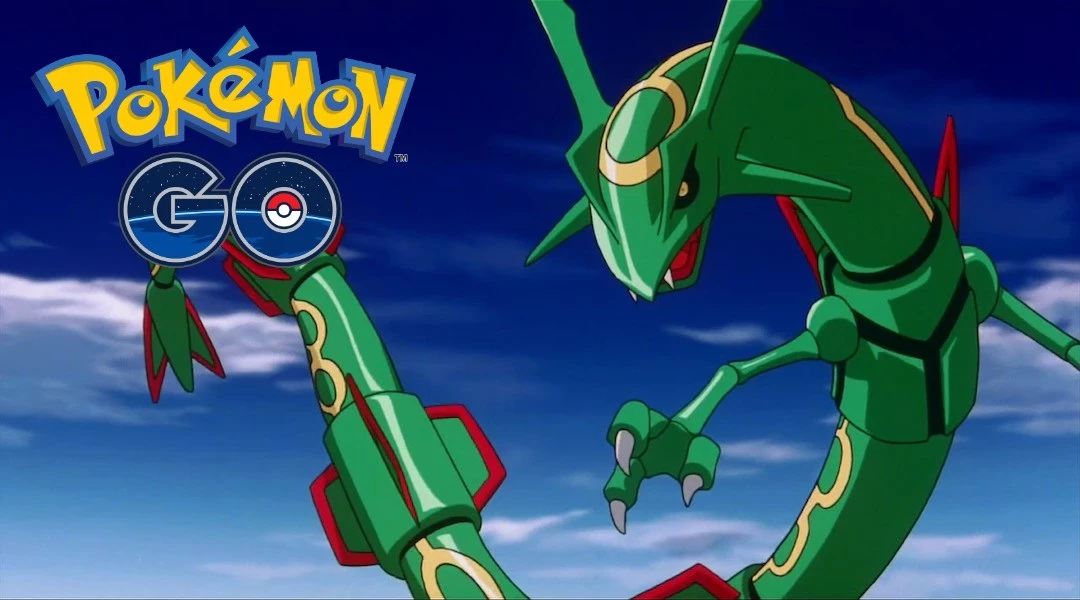 Captura De Pokemon Lendário - Rayquaza - Pokemon Go - DFG