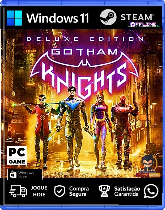 Gotham Knights: Deluxe, PC Steam Jogo