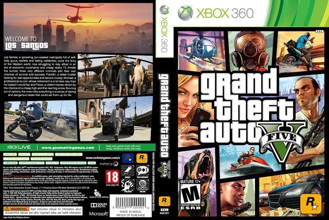 GTA 5. 10 Anos de Idade!! Rodando no Xbox 360 