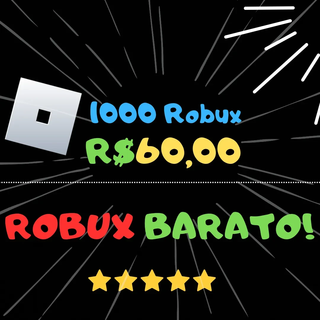 Cartão Roblox 1200 Robux - Envio Imediato Roblox Digital - Desconto no Preço