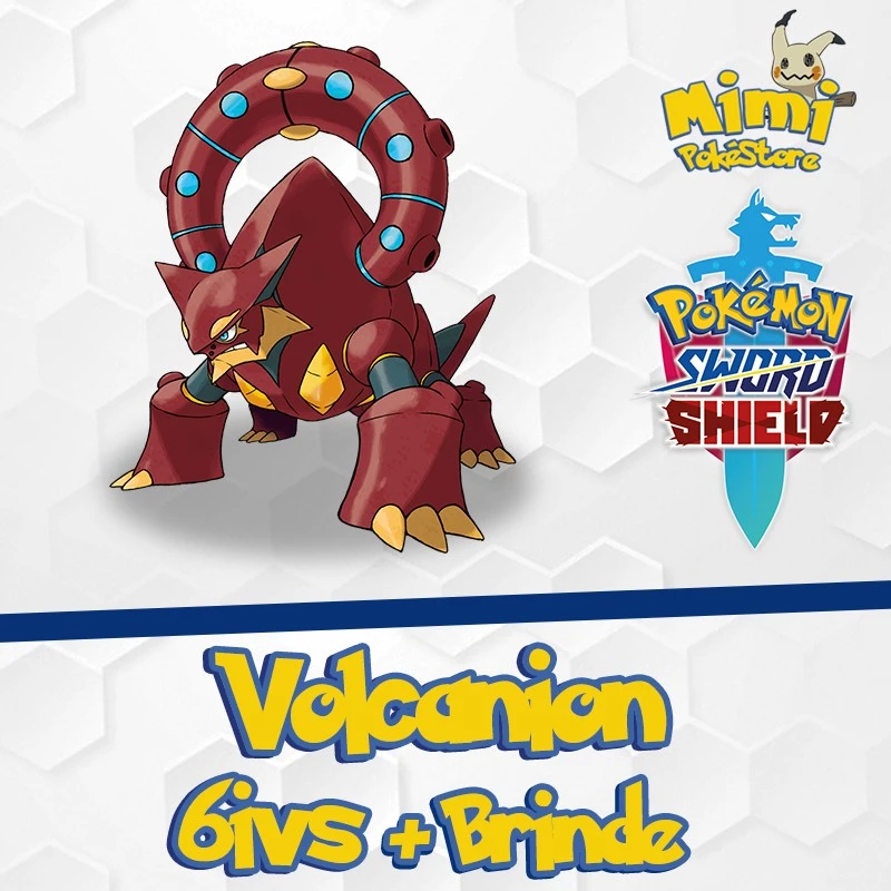 Pokemon Sword & Shield / Event Volcanion / 6IV / (Download Now) 