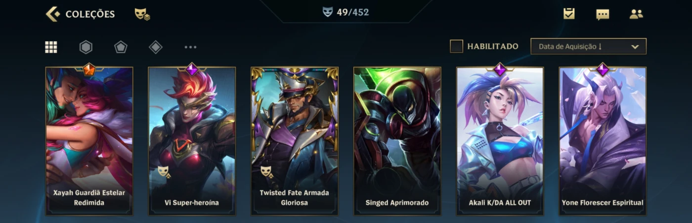 VI SUPER HEROÍNA E TWISTED FATE ARMADA GLORIOSA 