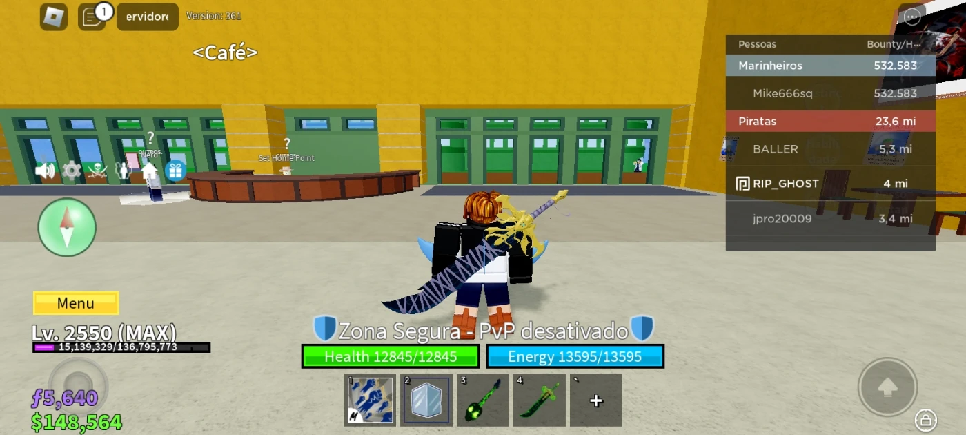 Conta Upada Em Blox Fruit E King Legacy - Roblox - DFG