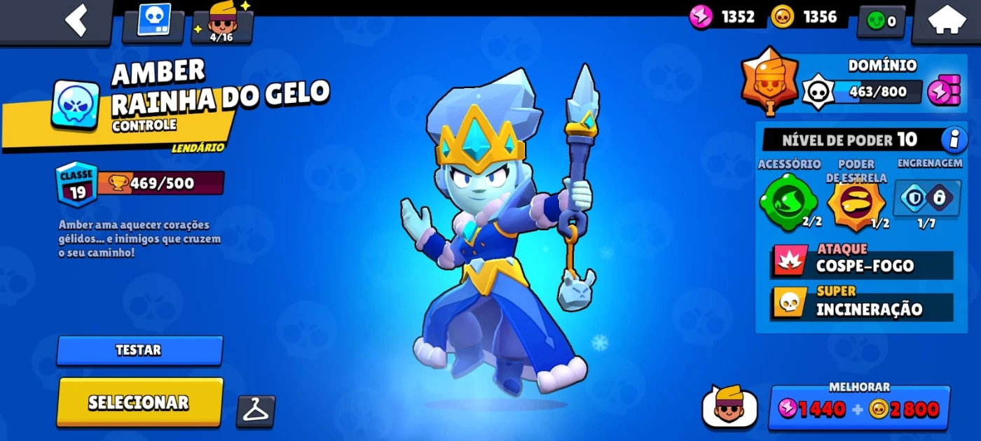 Desapego Games - Brawl Stars > Conta Brawl Stars com vários personagens