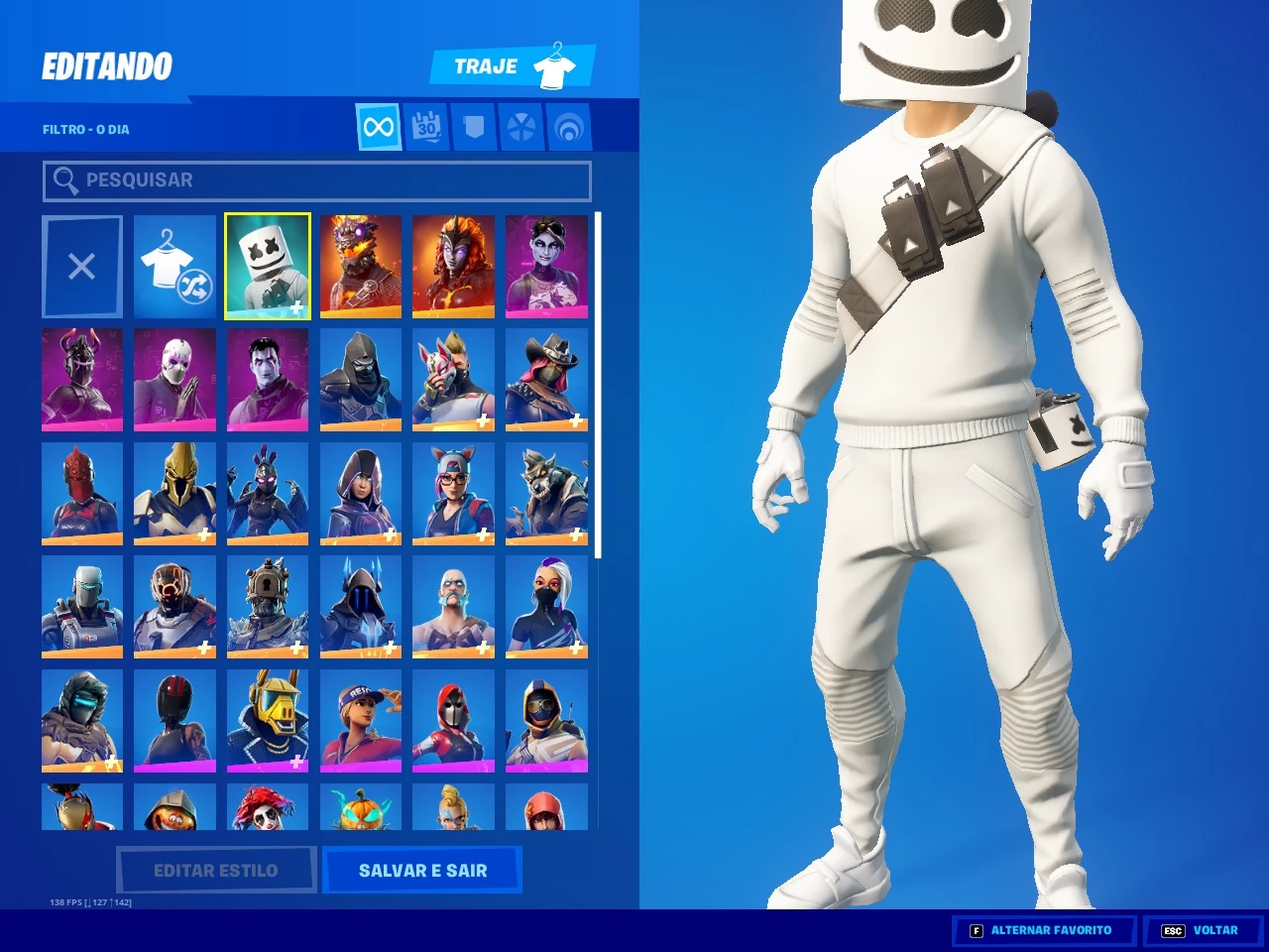 Fortnite | Conta fortnite com varias skins e