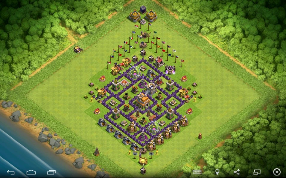 Desapego Games - Clash of Clans (COC) > CONTA CLASH OF CLANS CV 7