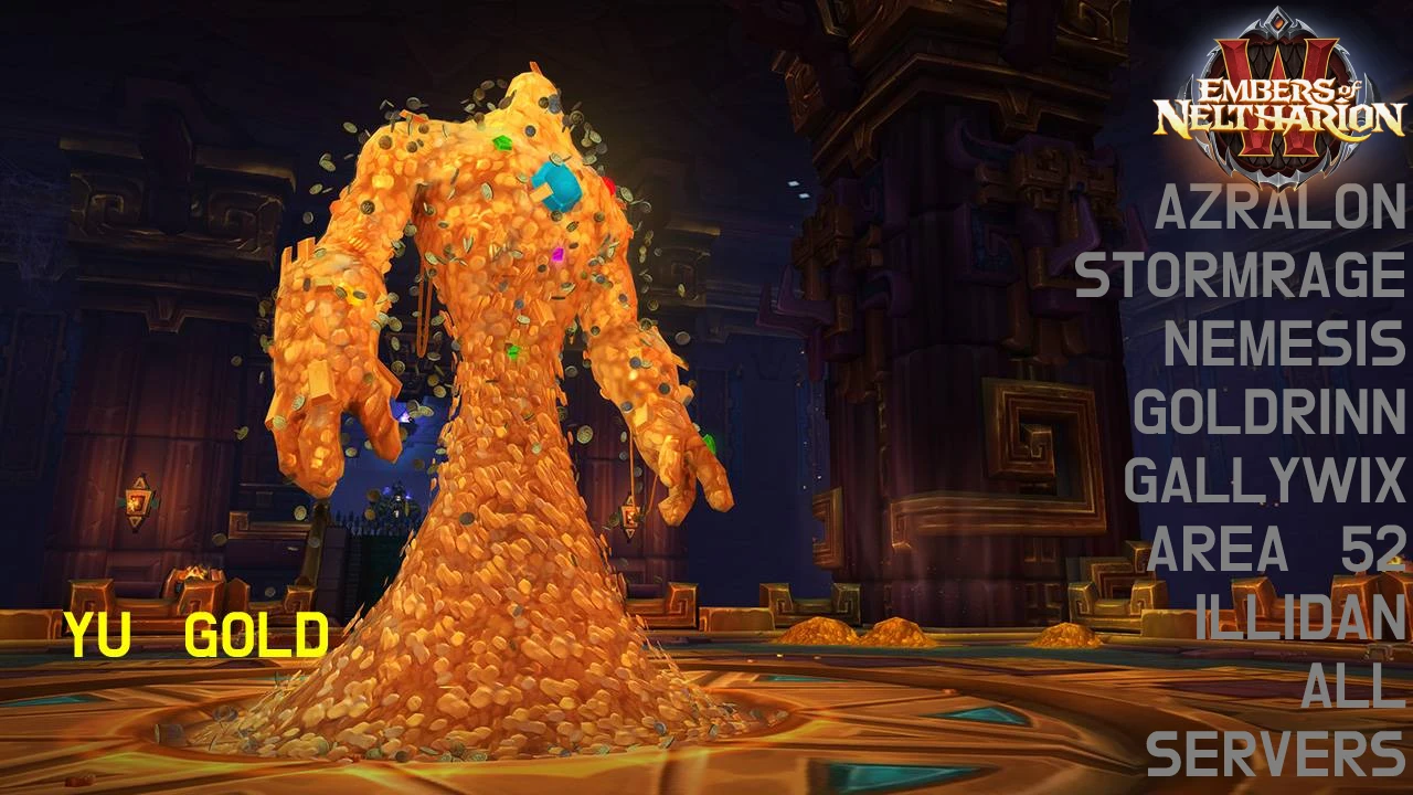 1 Milhão (1M) Wow Gold Qualquer Servidor - Blizzard - DFG