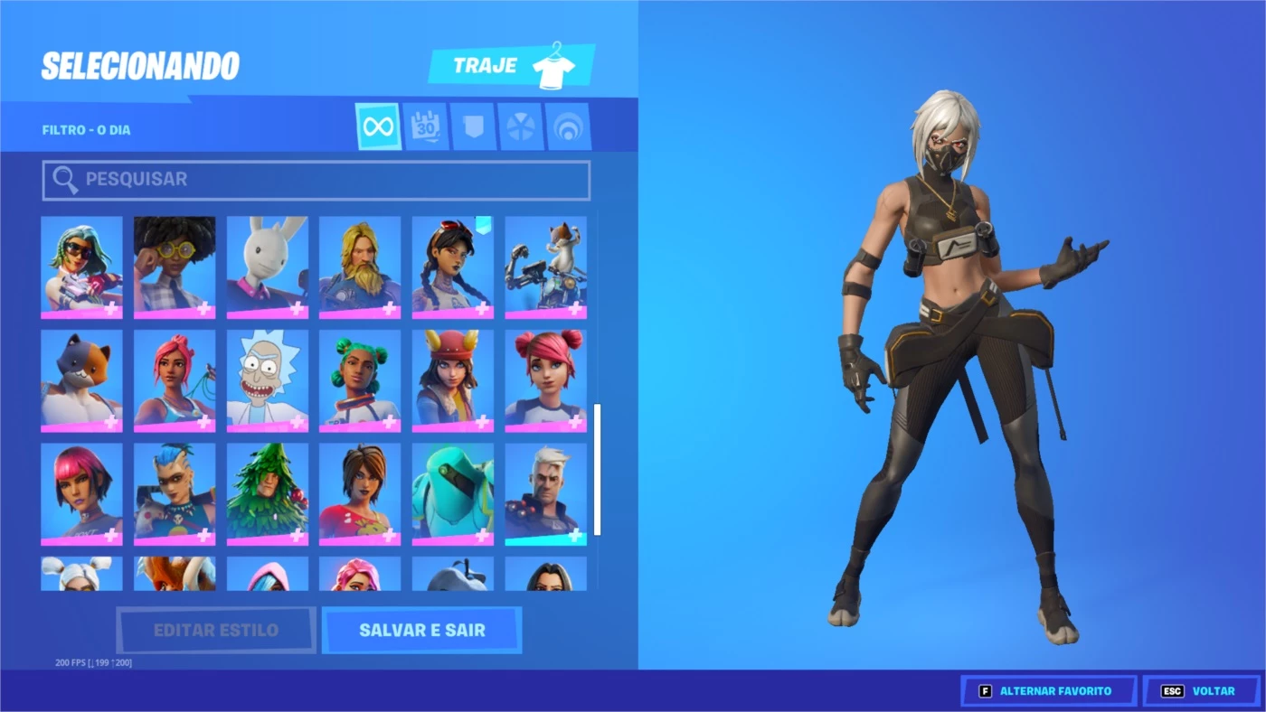 Conta Fortnite Com 64 Skins + Epic Games Com 85 Jogos - DFG