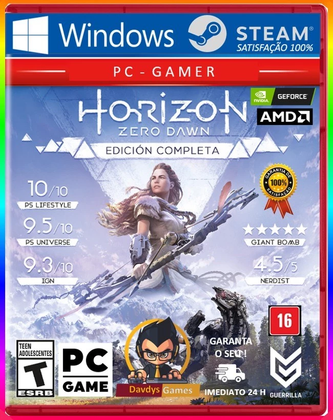 Horizon Zero Dawn para PC é removido da listagem da