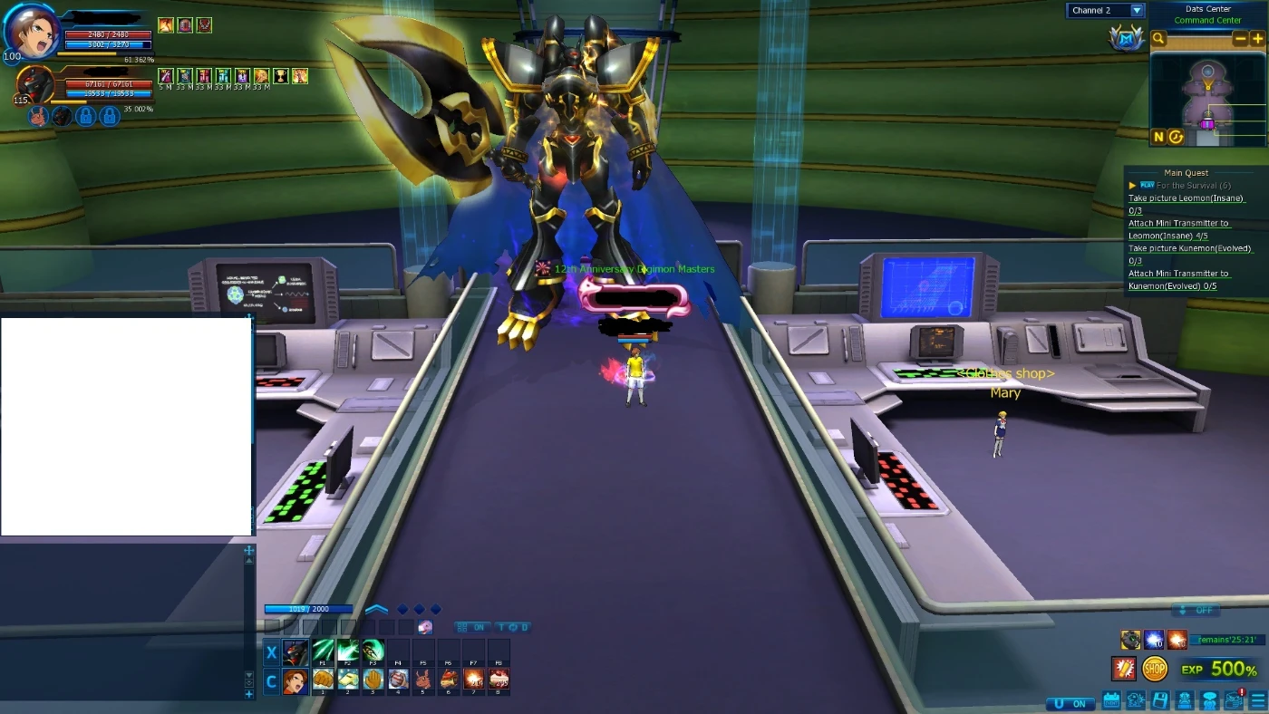 Nadmo Omegamon Server Ox Steam With 2K Seals - Digimon Masters Online - DFG