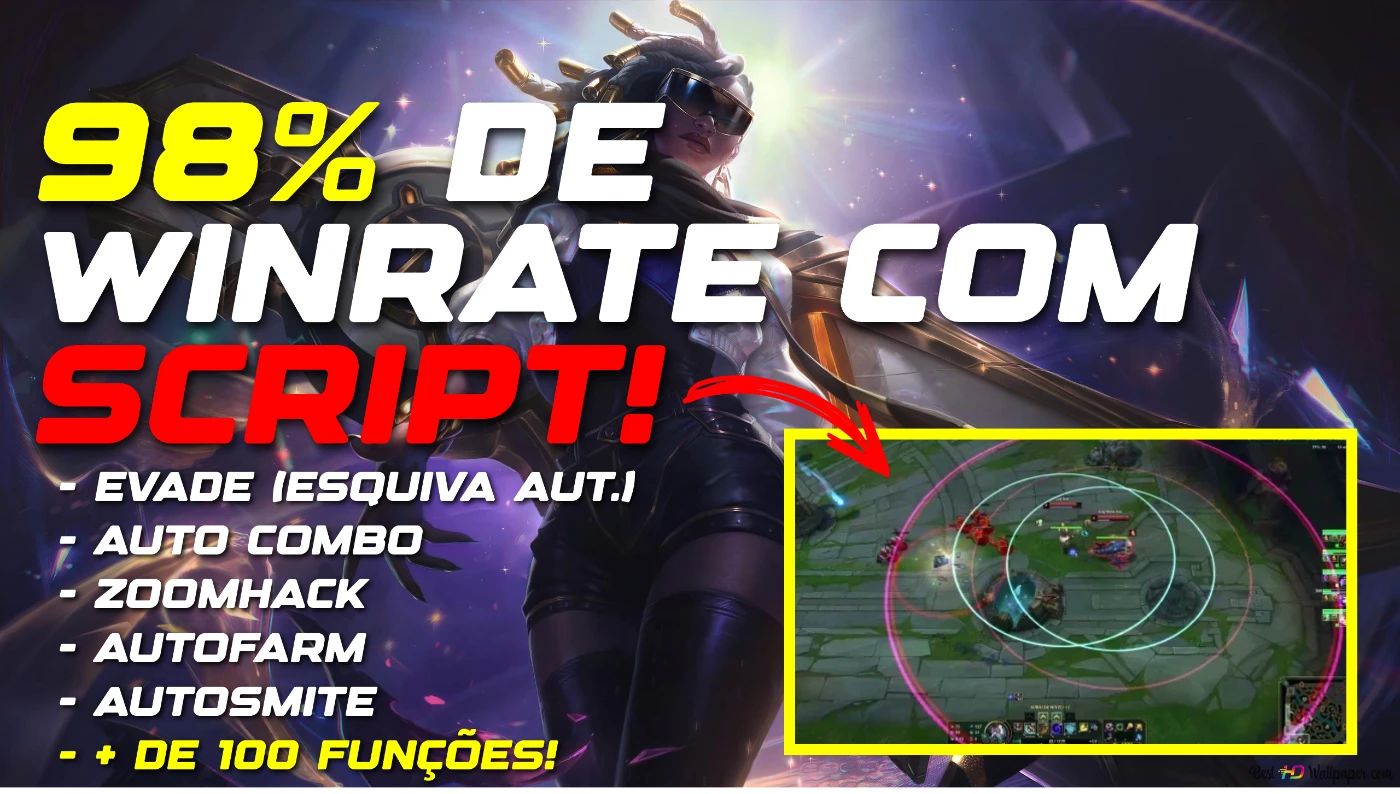 Script League Of Legends Vitalício 2023 Lol - DFG