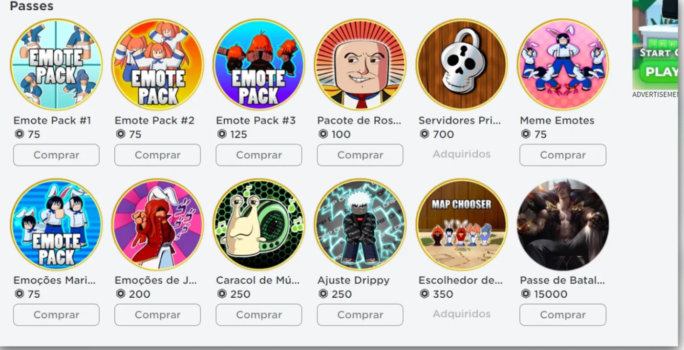 Desapego Games - Roblox > Conta roblox 7.404 robux gastos, itens