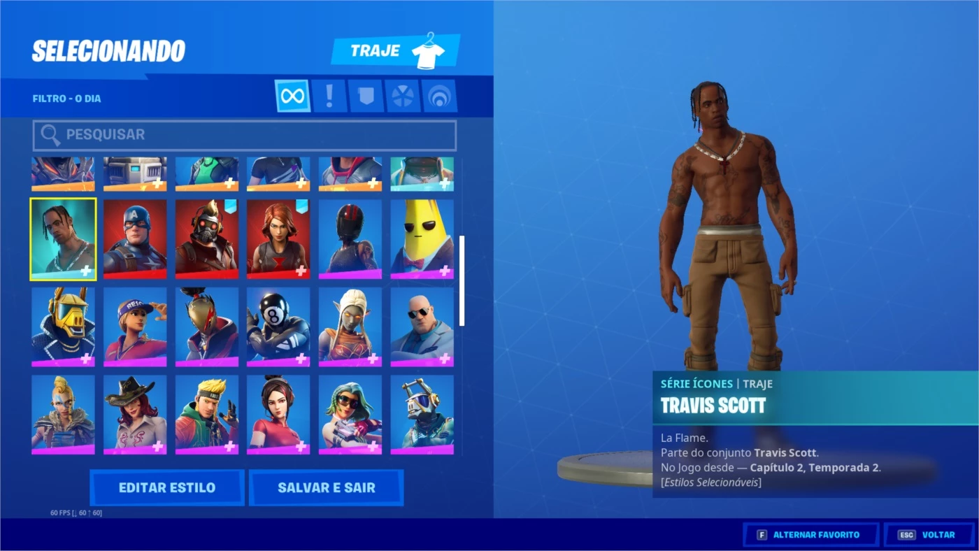 Conta Fortnite Renegade Raider +145 Skins E Muito Mais - DFG