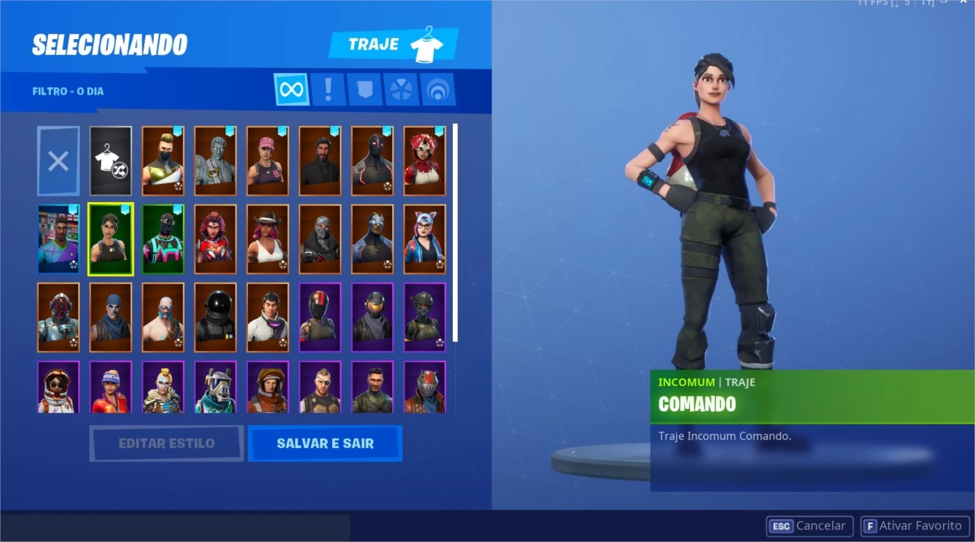 Conta Fortnite 93 Skins + Salve O Mundo Raio 106 (S3 Até S8) - DFG