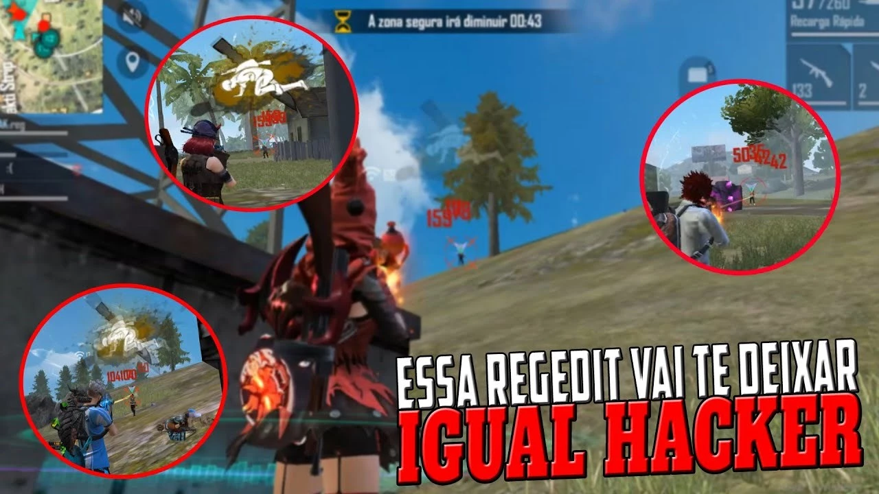 Regedit Ajustável 3.0 - Tempo Real - Free Fire - No Recoil - DFG