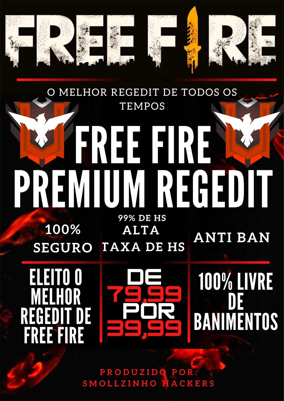 ✓ [DOWNLOAD] NOVO HACK FREE FIRE MOD MENU VIP ATUALIZADO GRÁTIS 100% ANTI  BAN SÓ CAPA HS! 
