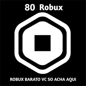 80 Robux Para Roblox - Outros - DFG