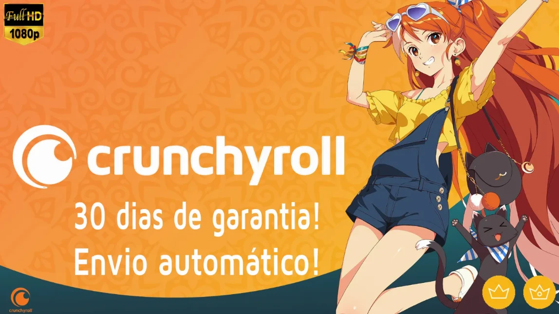 Crunchyroll, Conta Só Sua! - Assinaturas E Premium - DFG