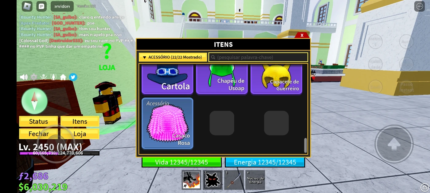 Vende-Se Conta De Blox Fruit - Roblox - DFG