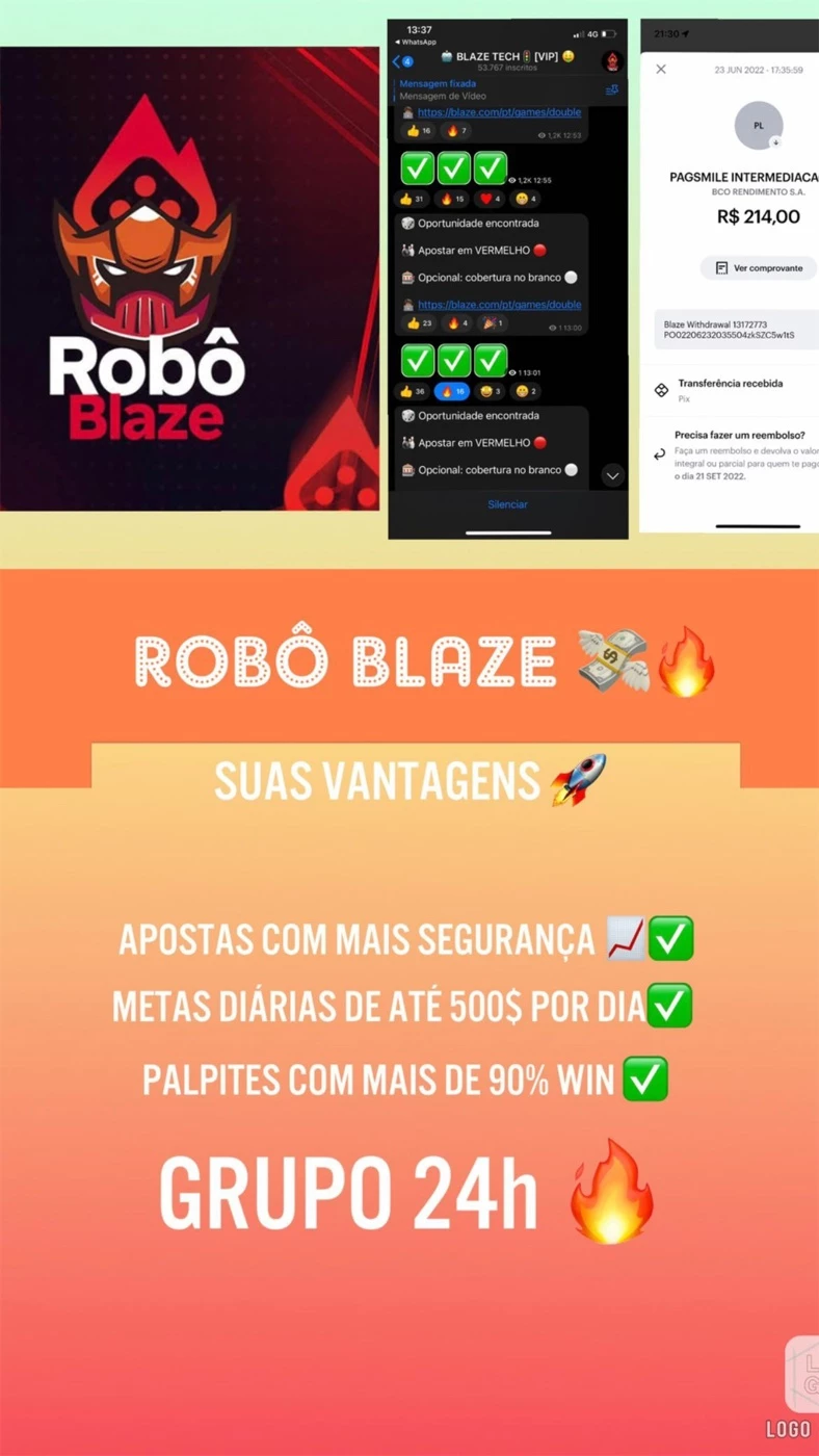 24 Robos De Aposta Na Blaze 92% Acerto - Outros - DFG