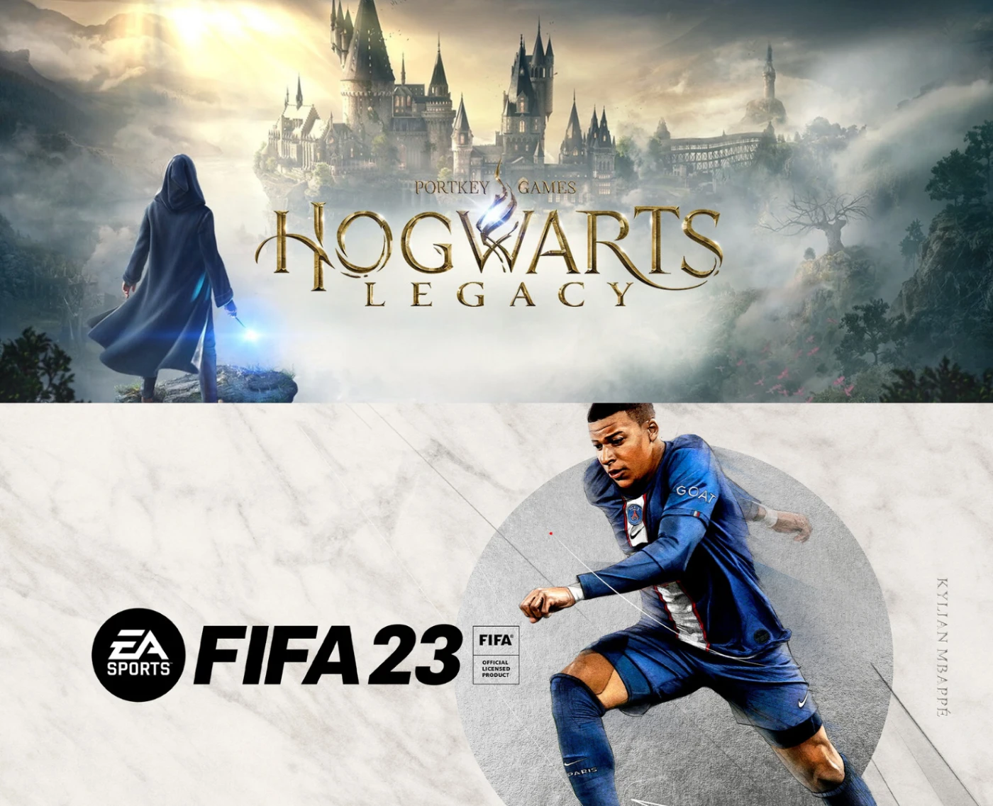 Combo Hogwarts Legacy + Fifa 23 - Steam - DFG