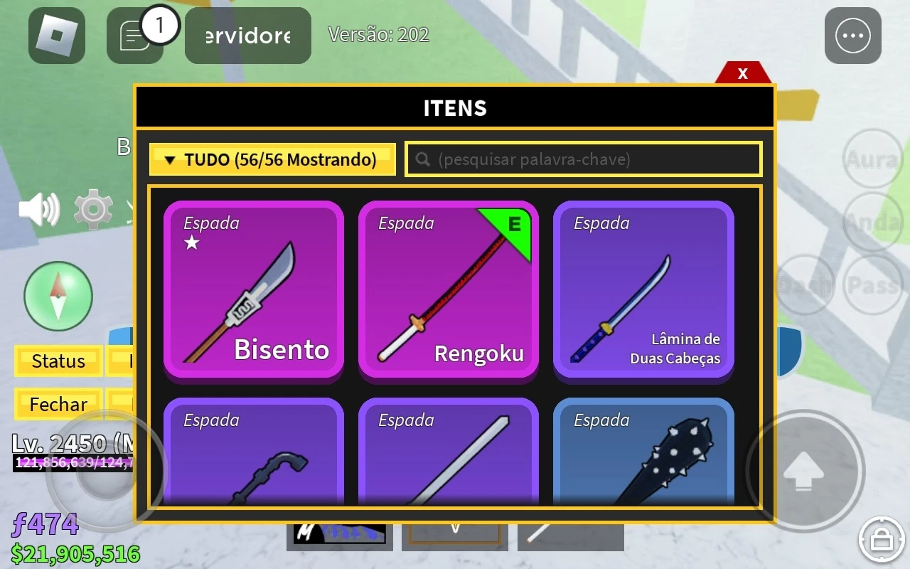 Roblox > Conta Roblox 550 reais gastos, com chat de voz - Full No Blox  fruit, Gpo Etc