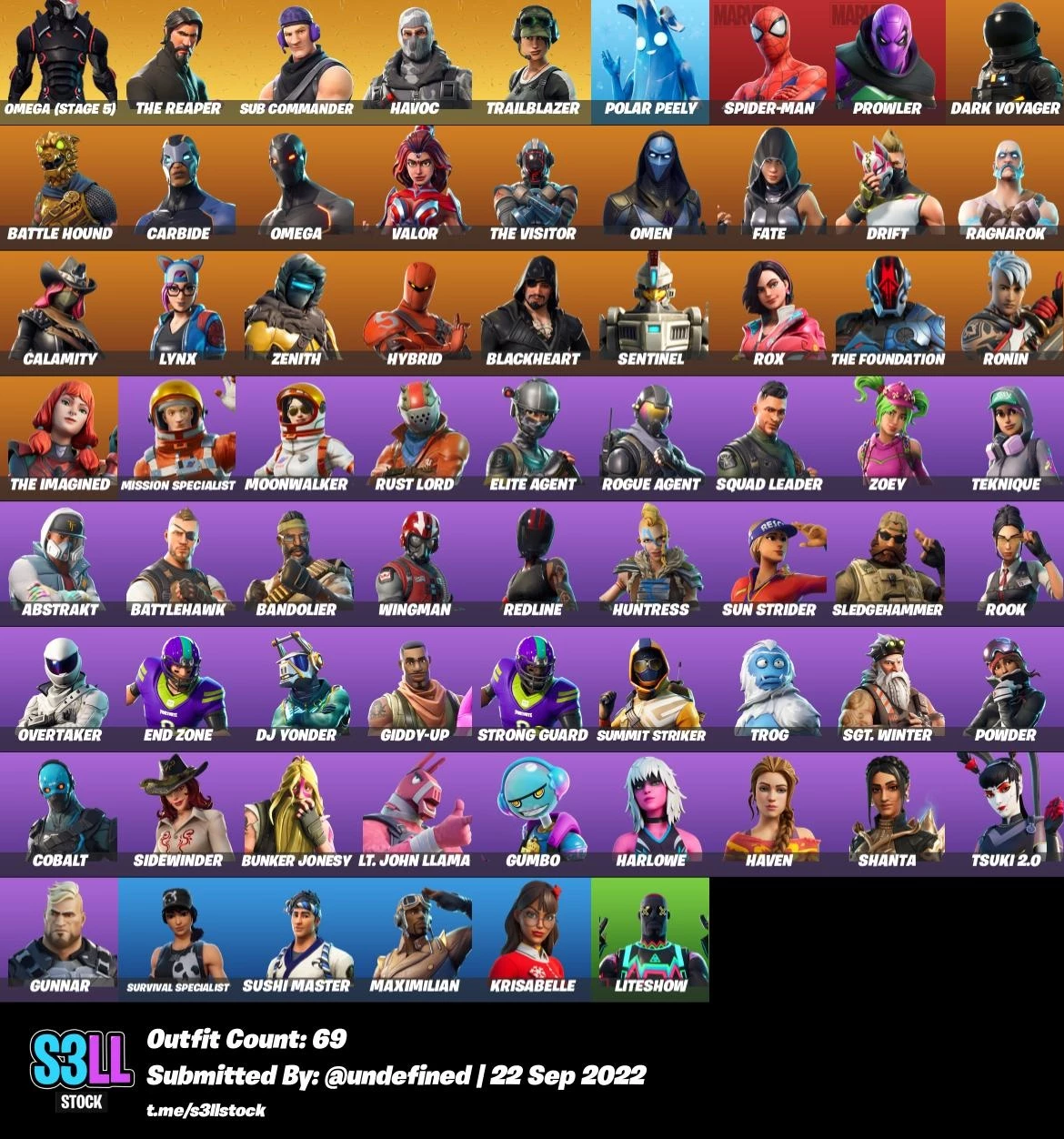 Conta Fortnite Com As Skins Mais Raras! - DFG