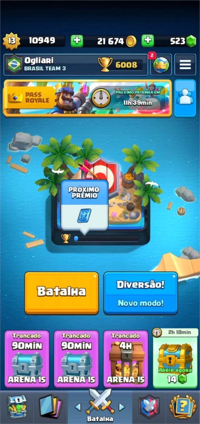 Ranking de Guerra de Clãs liberado no Clash Royale